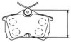 ASVA AKD-8109 Brake Pad Set, disc brake